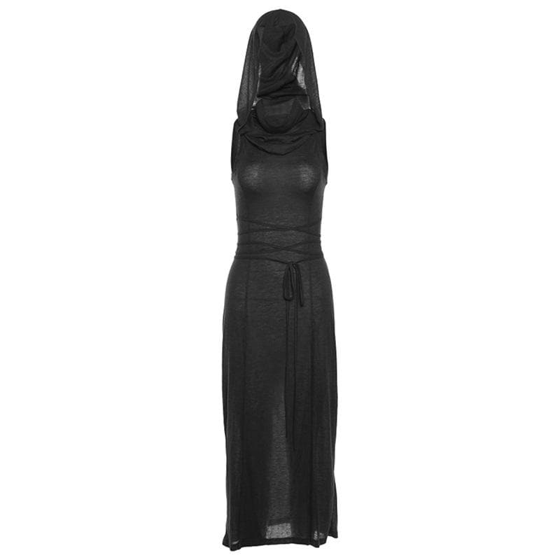 Effortless Fall Chic: Olive Green Cowl Neck Maxi Dress with Sassy Side Slits & Tie Waist