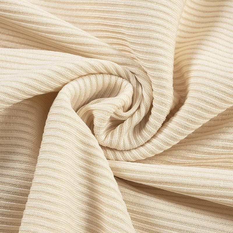 Cozy Chic Strapless Ribbed Knit Bell Bottom Jumpsuit | Effortless Fall Style with Lace-Up Back