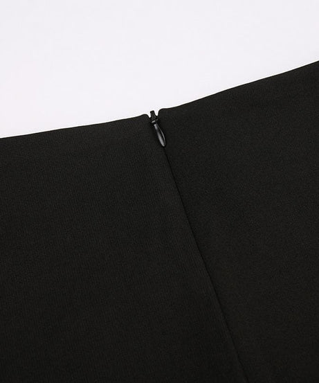 American Fall Fashion: Edgy Lace-Up Corset Maxi Skirt – Perfect for Halloween & Autumn Style