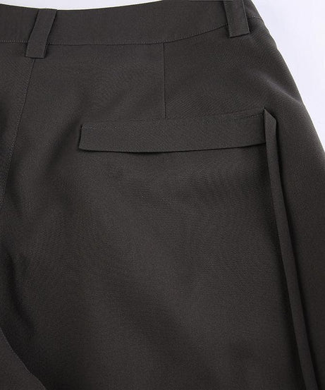 Fall Fashion Must-Have: High-Waisted Pleated Baggy Wide Leg Pants for Women - Y2K Street Style & Comfort