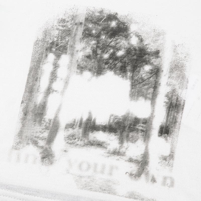 Fall 'Rock Your Style' Distressed Graphic Long Sleeve Crop Top for Women