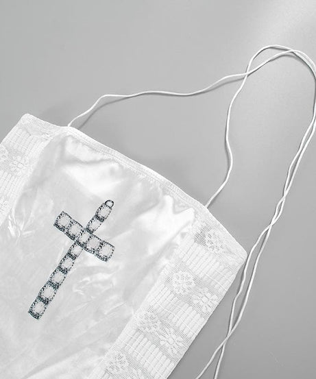 Angels Whisper Y2K Ethereal Halter Crop Top & Mini Skirt Set - Perfect for Fall Parties & Halloween