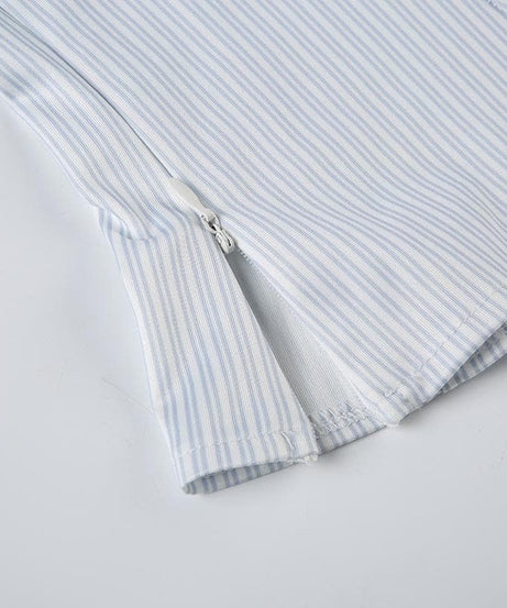 Sweetheart Striped Lace Cami Top with Bow - Perfect Fall Layering & Y2K Chic