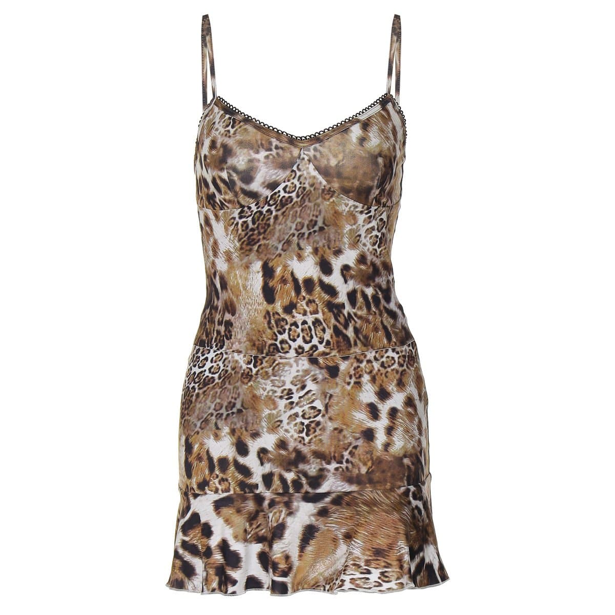 Fierce Fall Leopard Print Cami & Ruffle Mini Skirt Set | Y2K Night Out Ready