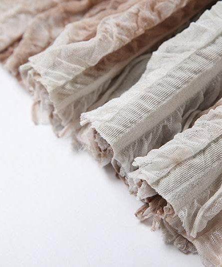 Ethereal Ruffle Halter Plunge Maxi Dress | Backless Resort & Destination Getaway Gown