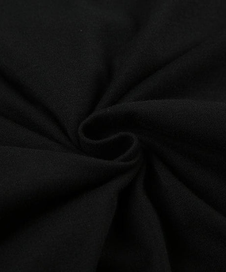 Such Cute 3 Fun Off Off-Shoulder Graphic Top - Trendy Black Fall Tee for Women