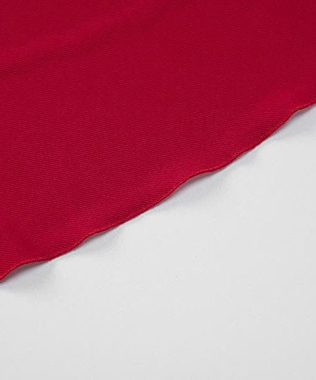 The Holiday Siren: Red Strapless Mermaid Maxi Dress with Elegant Shawl