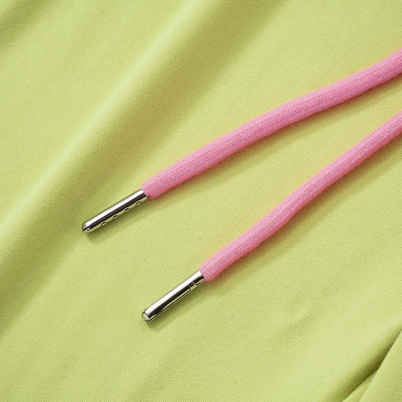 Y2K Chic: Vibrant Lime Green Flare Pant & Tube Top Matching Set – Your Go-To Fall Athleisure Vibe