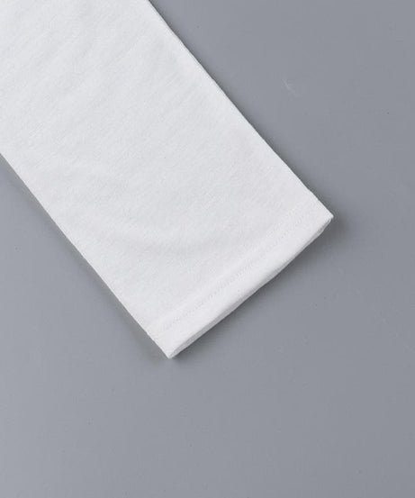 Women's "WET" Graphic Long Sleeve Crop Top - Trendy Fall Statement Piece