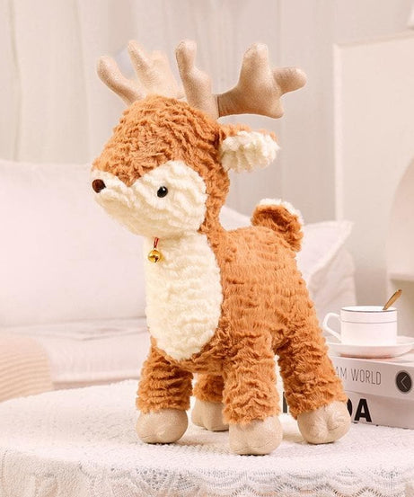 Charming Plush Reindeer - Cozy Christmas Decor & Delightful Holiday Gift