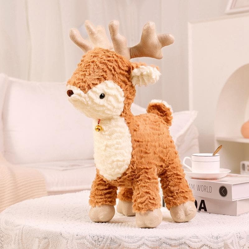 Charming Plush Reindeer - Cozy Christmas Decor & Delightful Holiday Gift