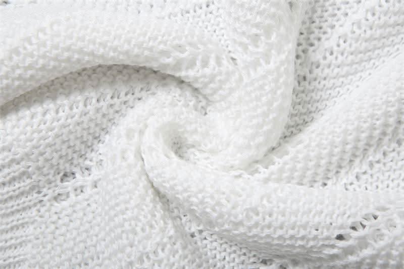 Chic Halter Backless Knit Maxi Dress - Your Essential Winter Getaway & Resort Style