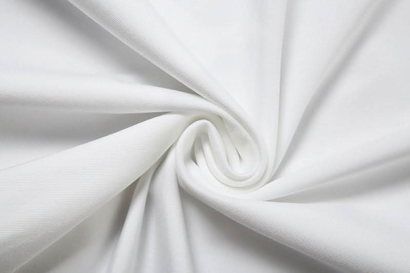 The Ultimate Statement: White O-Ring Cut-Out Maxi Dress with Elegant Long Sleeves – Holiday Galas & NYE Ready