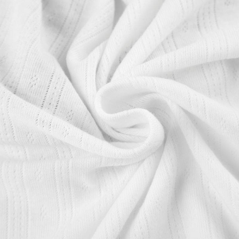 Fall Chic: Sweetheart Ruffle Tie-Front Ribbed Knit Long Sleeve Top