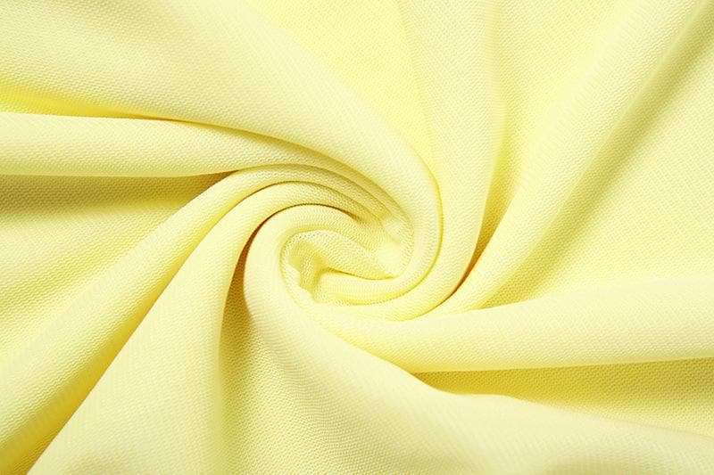 Golden Hour Glow: Breezy Yellow Mesh Cami & Ruffle Slit Maxi Skirt Set - Vacation & Resort Ready