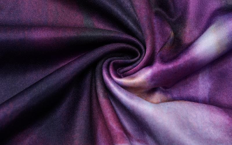 Elegant Amethyst Watercolor Maxi Dress - Square Neck Backless Slip for Fall/Holiday Season