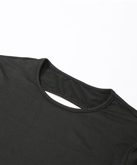 Head-Turning Black Backless Bell Bottom Jumpsuit – Long Sleeve Statement for Fall & Holiday Glam