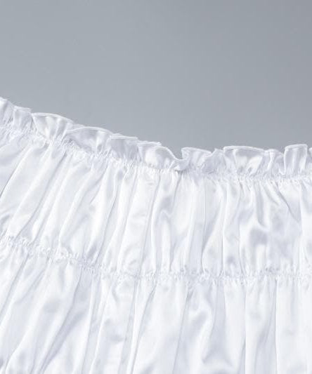 Dreamy Silky Ruched Cami Top & Bubble Shorts Set – Luxe Loungewear for Cozy Fall Evenings