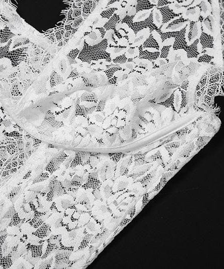 Daring White Lace Halter Cut-Out Maxi Dress - The Ultimate Statement for Fall Galas & Holiday Celebrations