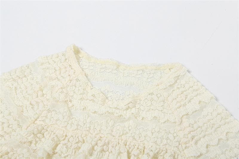 Fall Chic Ruffle Tiered Mini Skirt & Top Set - Cozy Textured Knit