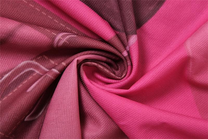 Head-Turning Hot Pink Handbag Print Two-Piece Set | Y2K Tube Top & Mini Skirt