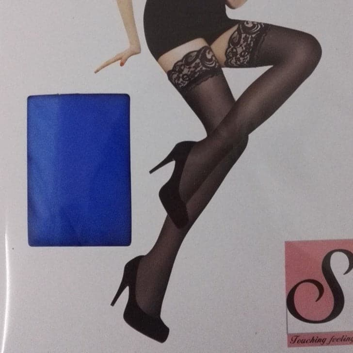 Sultry Black Lace Thigh High Stockings - Perfect for Fall & Holiday Glam