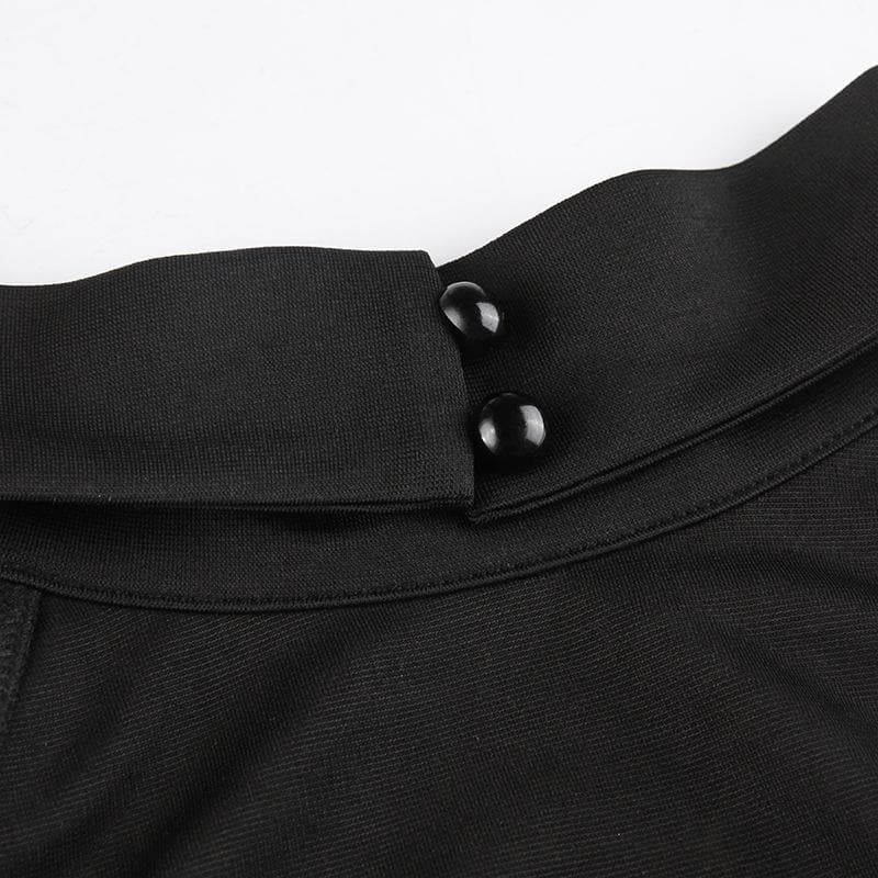 Sultry Black Halter Bodycon Mini Dress - Daring Cut-Outs for Fall Parties & Holiday Nights