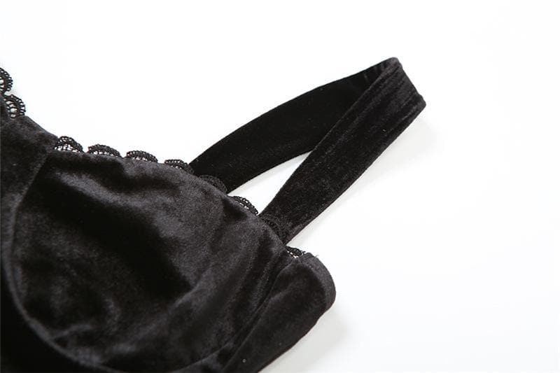 Sultry Black Velvet Bodycon Mini Dress with Lace Sweetheart Neckline | Your Fall & Holiday Party Essential