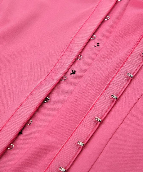 Pink Pinstripe Coquette Cami Top with Lace Trim & Bows - Fall Layering Essential