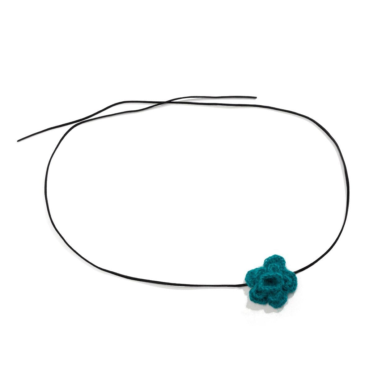 Fall Bloom Adjustable Waist Chain - Delicate Boho Knitted Flower Body Jewelry