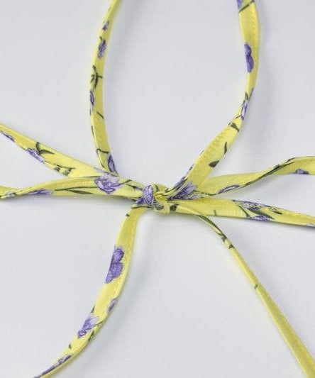 Sunny Bloom Halter Cowl Neck Midi Dress | Effortless Yellow Floral Backless Style for Fall & Resort