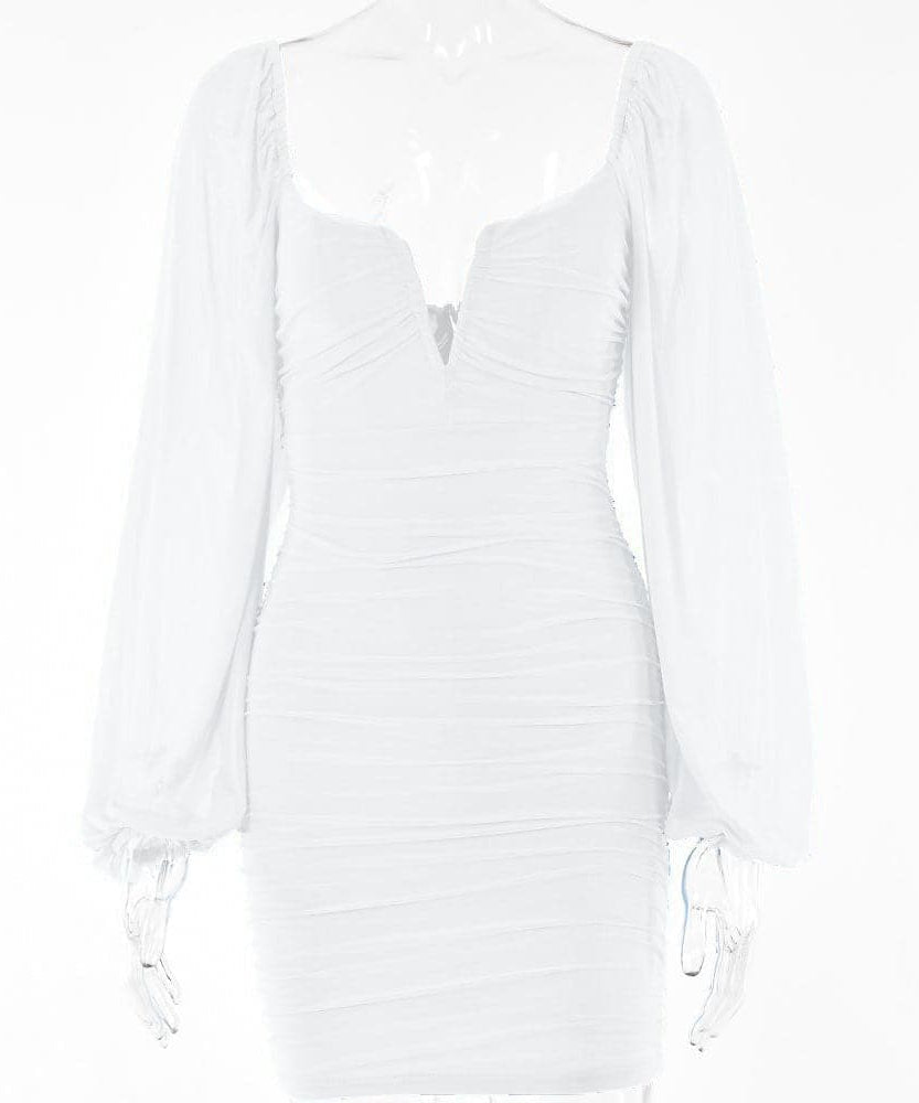 Stunning Mauve Off-Shoulder Ruched Mini Dress - Your Fall Party & Holiday Glam Go-To!