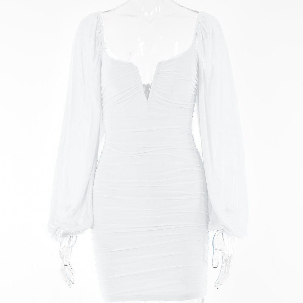 Stunning Mauve Off-Shoulder Ruched Mini Dress - Your Fall Party & Holiday Glam Go-To!