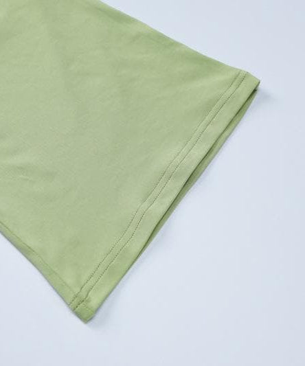 Effortless Fall Comfort: Sage Green Flared Legging & Twisted Crop Top Set - Your Athleisure Essential