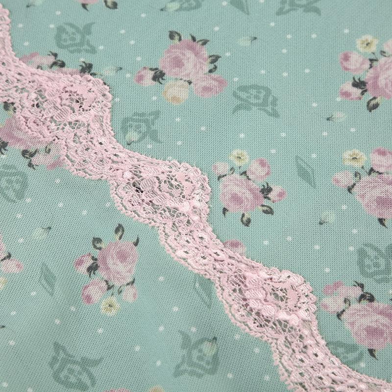 Dreamy Floral Lace Mini Slip Dress | Romantic Cami Loungewear for Cozy Nights