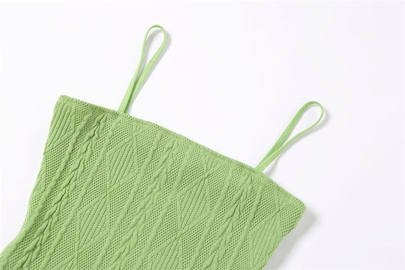 Flirty Lime Green Textured Bodycon Mini Dress - Fall Ready & Oh-So-Chic!