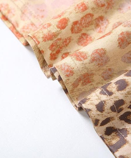 Fierce Leopard & Abstract Floral Maxi Cami Dress - Chic Fall & Holiday Party Ready