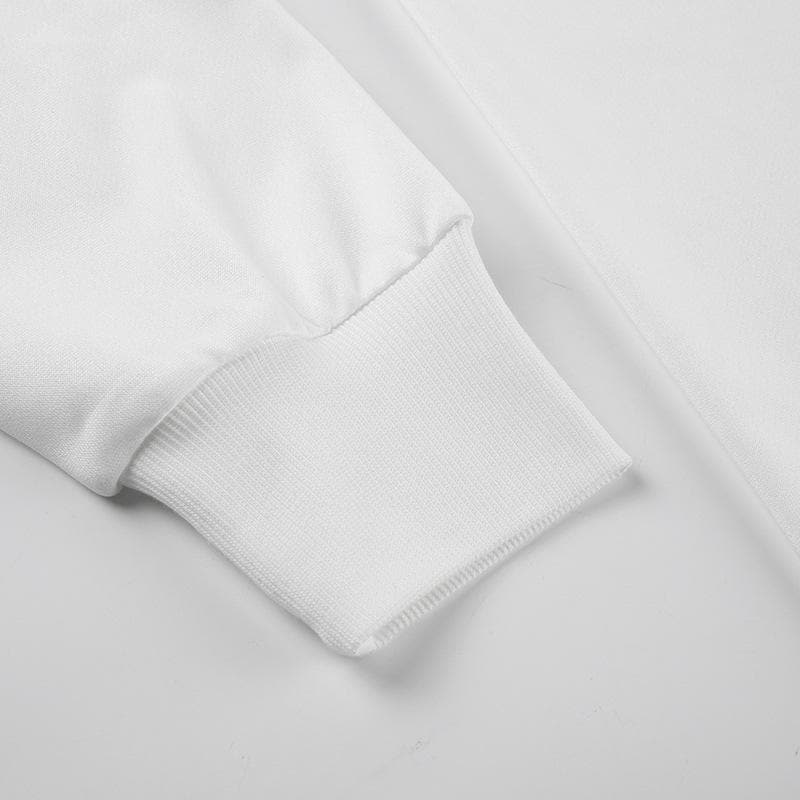 Effortless Chic Boat Neck Long Sleeve Top for Women - Your Go-To White Fall Essential