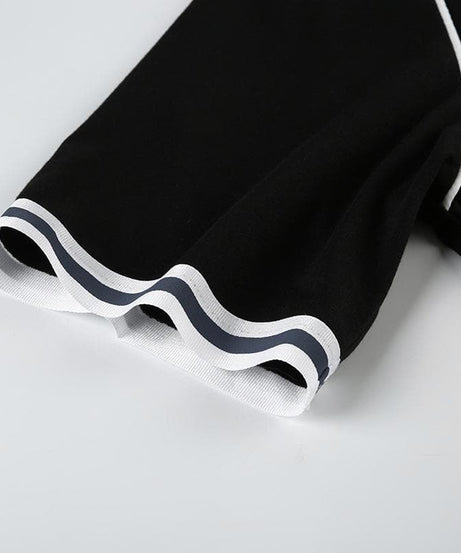 Women's Varsity '22' V-Neck Jersey Top - Fall Athleisure & Game Day Chic