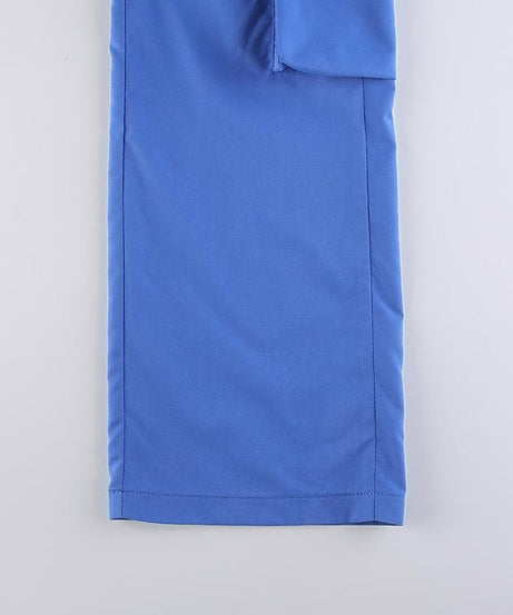 Effortless Royal Blue V-Waist Cargo Pants – Your Chic Fall Fashion Staple