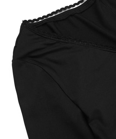 Enchanted Bell Sleeve Black Maxi Dress | Gothic V-Neck Embroidery for Fall & Halloween