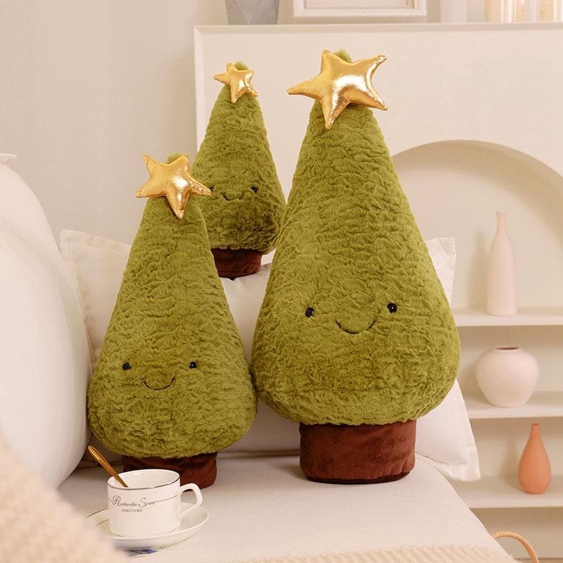 Cozy & Whimsical Holiday Tree Plush – Your Perfect Festive Companion