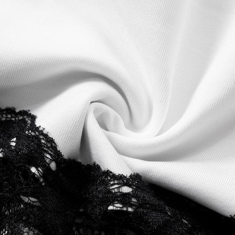 Chic Black Lace Trim Tube Top - Trendy Strapless Crop for Fall Layering & Nights Out