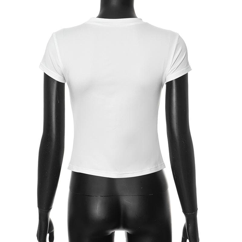 Vibrant Red Poppy Floral Tee | Women's Soft & Stretchy Short Sleeve Top for Fall Style