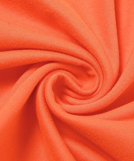 Fiery Orange Corset Detail Bodycon Mini Dress | Square Neck Long Sleeve Fall Party Essential