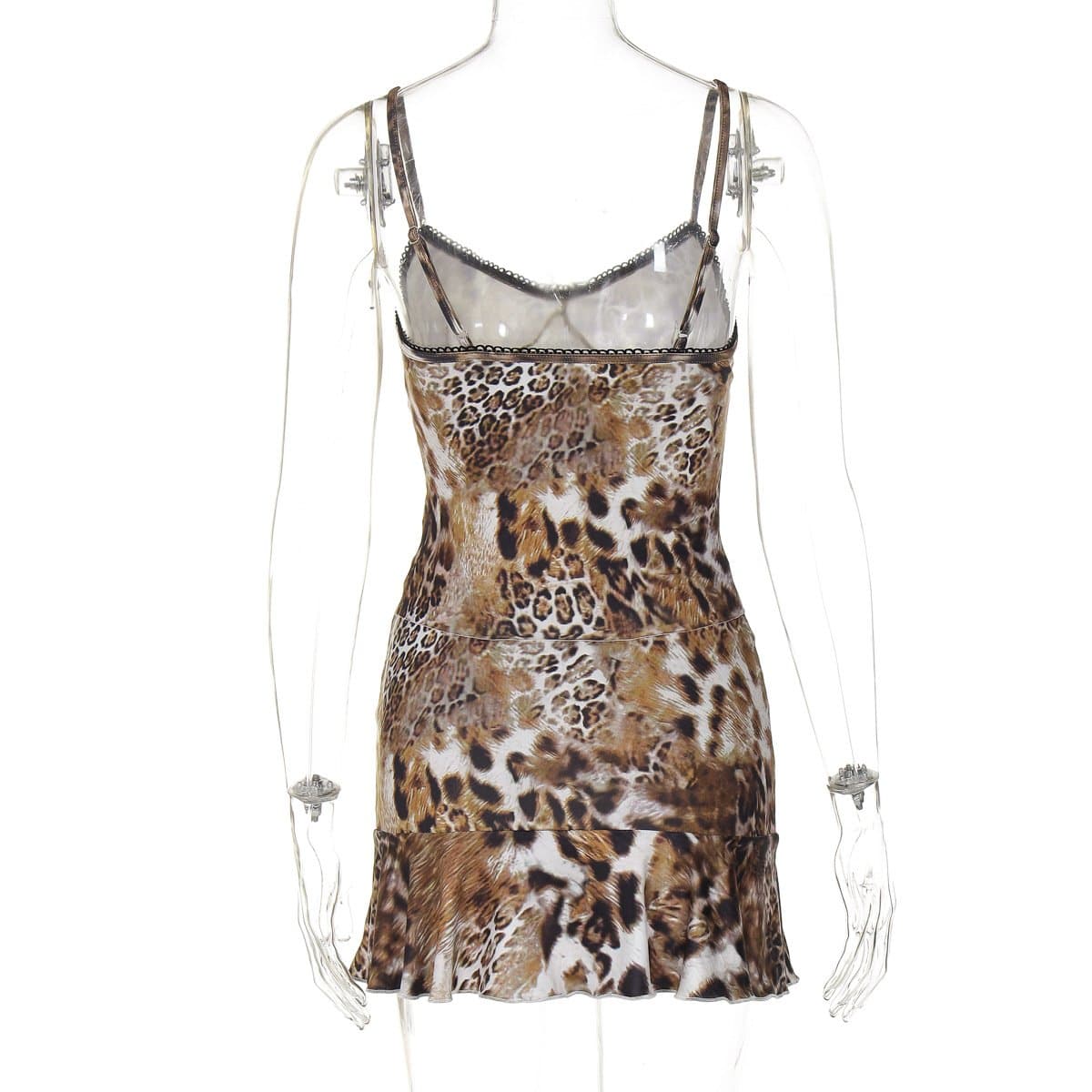 Fierce Fall Leopard Print Cami & Ruffle Mini Skirt Set | Y2K Night Out Ready