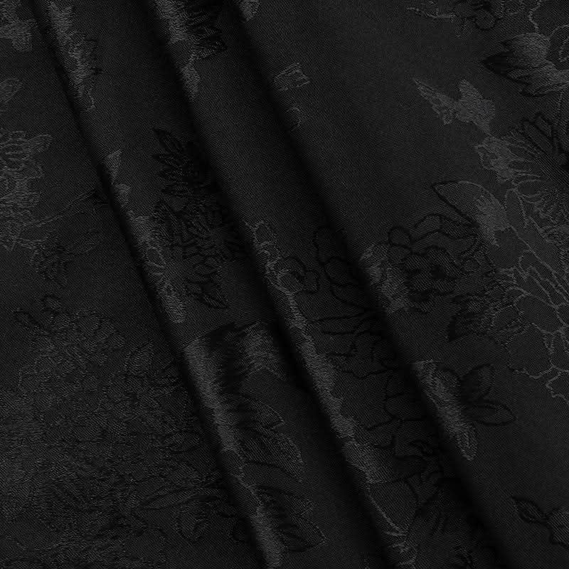 Fall Enchantress Ruched Maxi Skirt - Elegant Mermaid Silhouette for Halloween & Holiday Parties