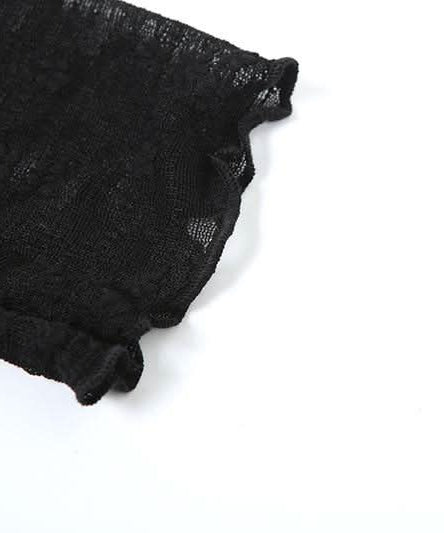 Sultry Black Lace Off-Shoulder Mini Dress | Corset-Tie Cut-Out | Fall Party & Halloween Ready