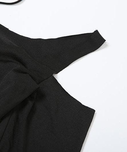 Showstopper Halter Cut-Out Maxi Dress - Edgy Black Bodycon for Fall & Holiday Parties