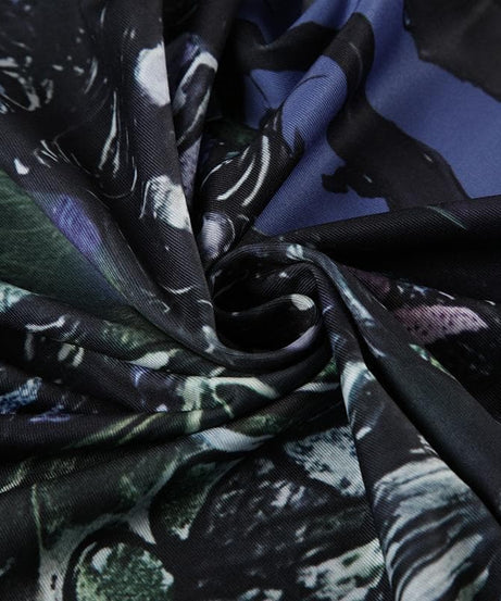 Mystic Bloom Dark Fantasy Slip Dress - Lace Trim Cami Mini for Edgy Fall Nights & Halloween